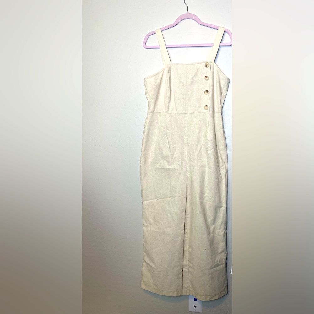 NWT Tilly’s Sky And Sparrow Tie Waist Jumpsuit Size M